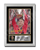 LUKE CHADWICK (1) Limited Edition Football Player Signed Print - Football