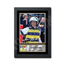 LUKE NOLEN 2 Limited Edition Horse Racer Signed Print - Horse Racing