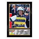LUKE NOLEN 2 Limited Edition Horse Racer Signed Print - Horse Racing