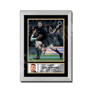 LUKE ROMANO 2 Limited Edition Rugby Player Signed Print - Rugby