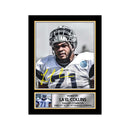 La'el Collins Limited Edition Football Signed Print - American Footballer