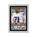 La'el Collins 2 Limited Edition Football Signed Print - American Footballer