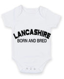 Lancashire Born and Bred Baby Grow Bodysuit
