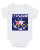 Lancashire Born and Bred 2 Baby Grow Bodysuit