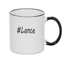 Personalised Your CUSTOM Name Lance Printed Mug