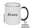 Personalised Your CUSTOM Name Lance Printed Mug