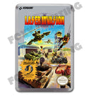 Laser Invasion Retro Nintendo NES Game Inspired Fridge Magnet 345