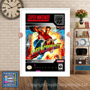 Last Action Hero Super Nintendo GAME INSPIRED THEME Retro Gaming Poster A4 A3 A2 Or A1