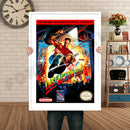 Last Action Hero Retro GAME INSPIRED THEME Nintendo NES Gaming A4 A3 A2 Or A1 Poster Art 346