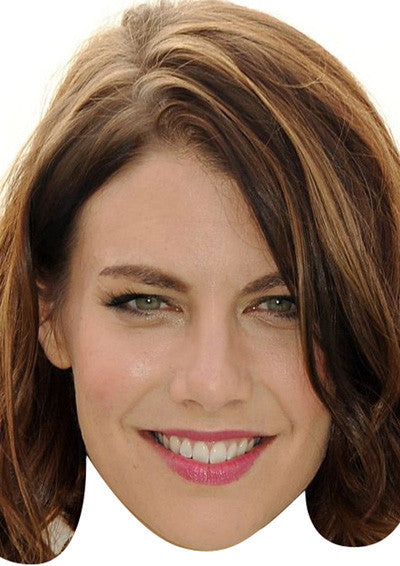 Lauren Cohan Walking Dead 2018 Celebrity Face Mask Fancy Dress Cardboard Costume Mask