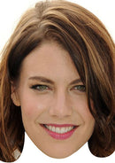 Lauren Cohan Walking Dead 2018 Celebrity Face Mask Fancy Dress Cardboard Costume Mask