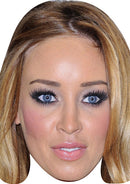 Lauren Pope TOWIE Celebrity Face Mask Fancy Dress Cardboard Costume Mask