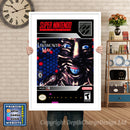 Lawnmower Man Super Nintendo GAME INSPIRED THEME Retro Gaming Poster A4 A3 A2 Or A1