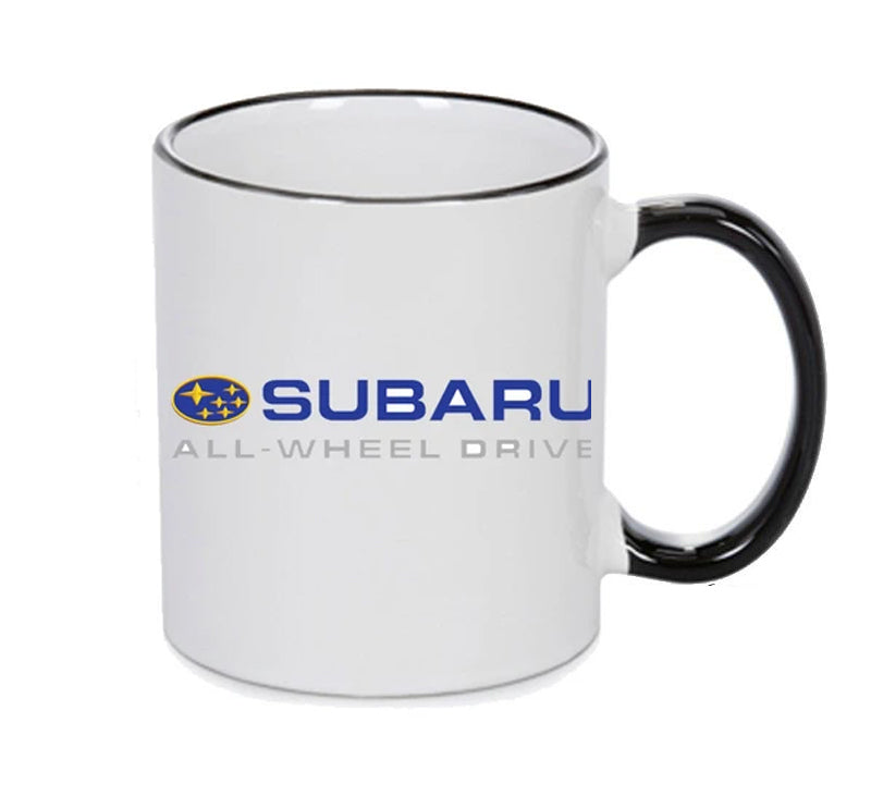 Subaru 5 Personalised Printed Mug
