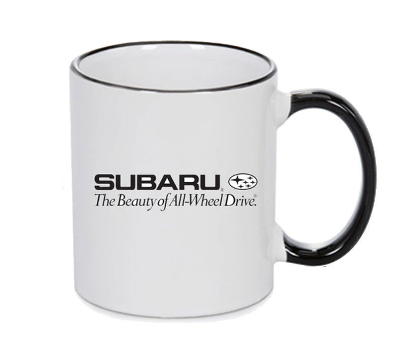 Subaru 2 Personalised Printed Mug