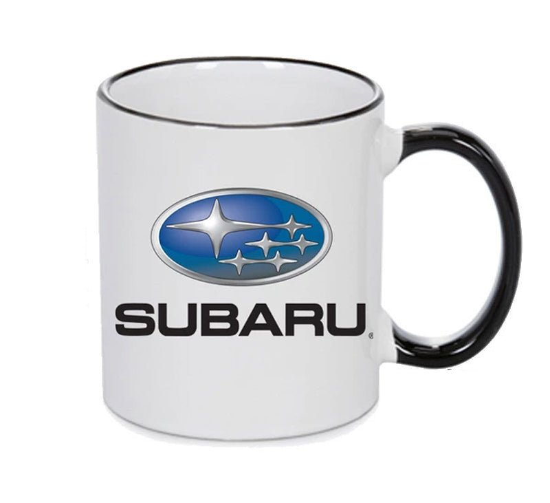 Subaru 10 Personalised Printed Mug