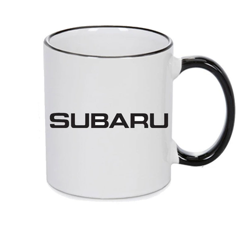 Subaru Personalised Printed Mug