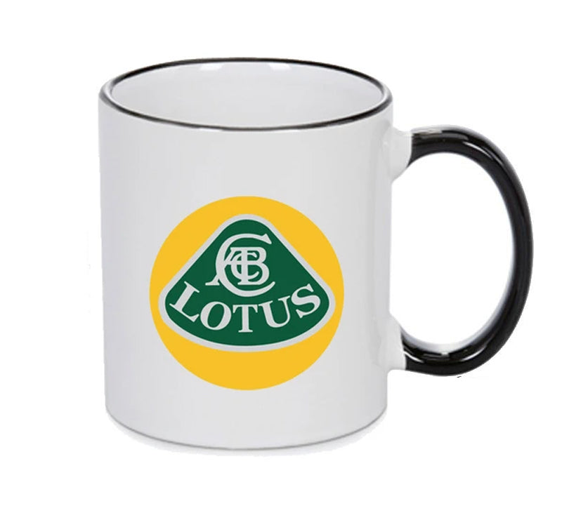Lotus Personalised Printed Mug