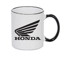 Honda wings black Personalised Printed Mug