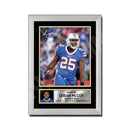 LeSean McCoy 1 Limited Edition Football Signed Print - American Footballer