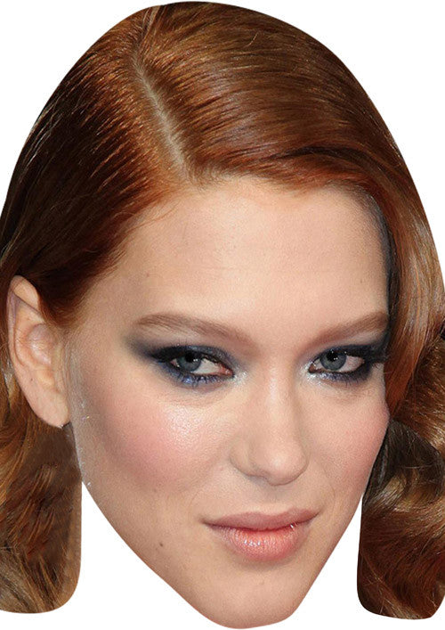 Lea Seydoux MH 2017 Celebrity Face Mask Fancy Dress Cardboard Costume Mask