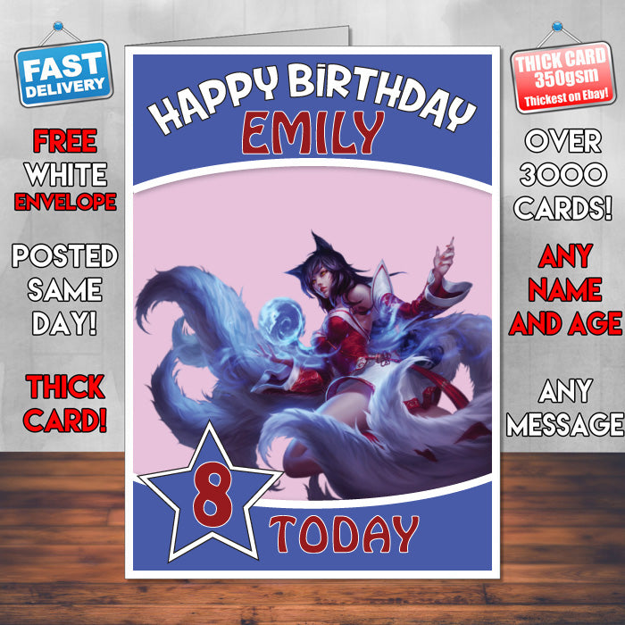 Personalised Birthday Card