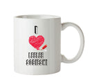 I Love Leelee Sobieski Mug - I Love Celebrity Mug - Novelty Gift Printed Tea Coffee Ceramic Mug
