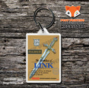 Legend Of Kage Retro NES Game Cover Art Gaming Keyring