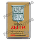 Legend Of Zelda Gold Retro Nintendo NES Game Inspired Fridge Magnet 350