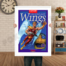Legendary Wings Retro GAME INSPIRED THEME Nintendo NES Gaming A4 A3 A2 Or A1 Poster Art 352