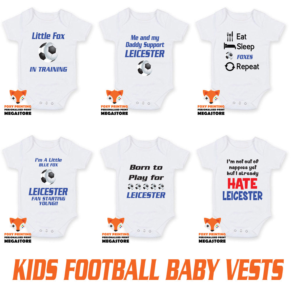 Leicester Football Vests