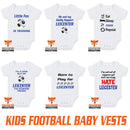 Leicester Football Vests