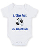 Leicester in Training Football Fan Baby Grow Bodysuit