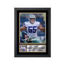 Leighton Vander Esch Limited Edition Football Signed Print - American Footballer