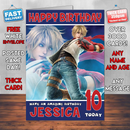 Personalised Leo In Tekken 6 Inspired Style Game Kids Inspired Birthday Card (SA)