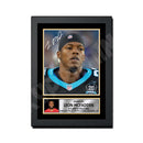 Leon McFadden 1 Limited Edition Football Signed Print - American Footballer