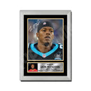 Leon McFadden 1 Limited Edition Football Signed Print - American Footballer