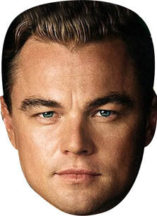 Leonardo Great Gatsby Movie Face Mask FANCY DRESS HEN BIRTHDAY PARTY FUN STAG DO HEN
