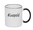 Personalised Your CUSTOM Name Leopold Printed Mug