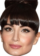 Leyla Harding Emmerdale Fancy Dress Cardboard Celebrity Party Face Mask