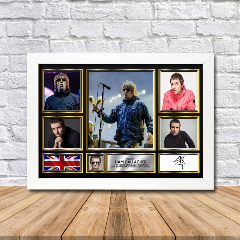 Liam Gallagher Limited Edition Signed Print