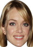 Lindsay Ellingson MH 2017 Celebrity Face Mask Fancy Dress Cardboard Costume Mask