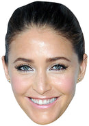 LISA SNOWDON JB - Model Fancy Dress Cardboard Celebrity Party Face Mask