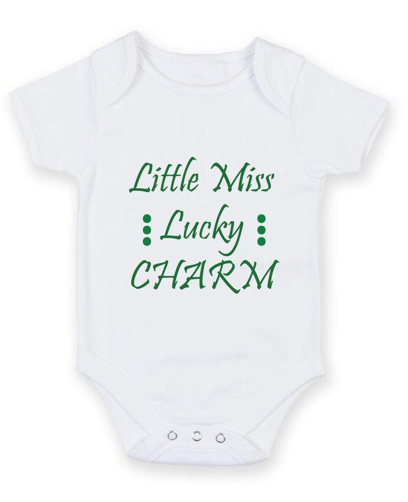 Little Miss Lucky Charm Baby Grow Bodysuit