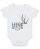 Little Sister 1 Baby Grow Bodysuit