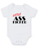 Little Ass Kicker Personalised Baby Boy Girl Unisex Short Sleeve Bodysuit