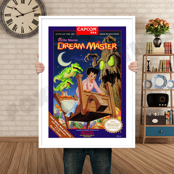 Little Nemo the Dream Master Retro Game Inspired Theme Nintendo NES Gaming