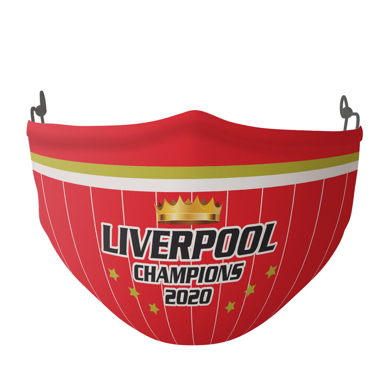 Liverpool Champions Football Team Face Covering Mask