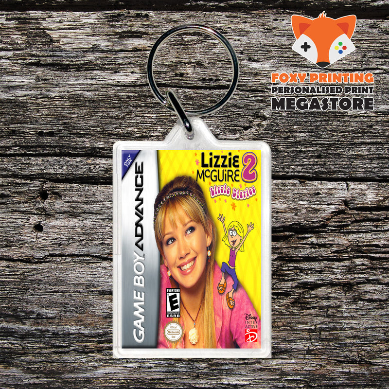 Lizzie Mcguire 2 - Lizzie Diaries Retro Gaming Keyring