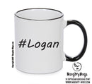 Personalised Your CUSTOM Name Logan Printed Mug